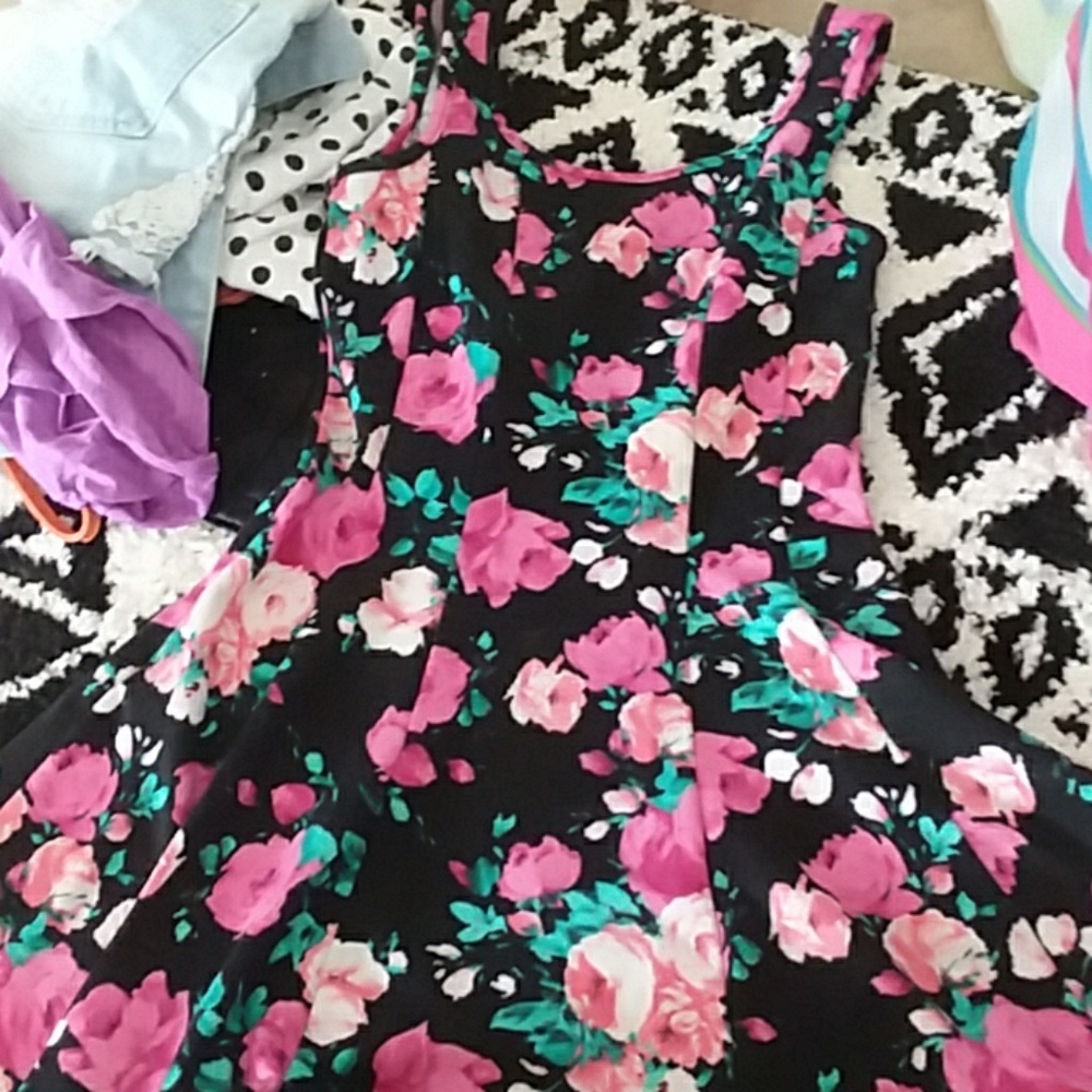 Floral Skater Dress